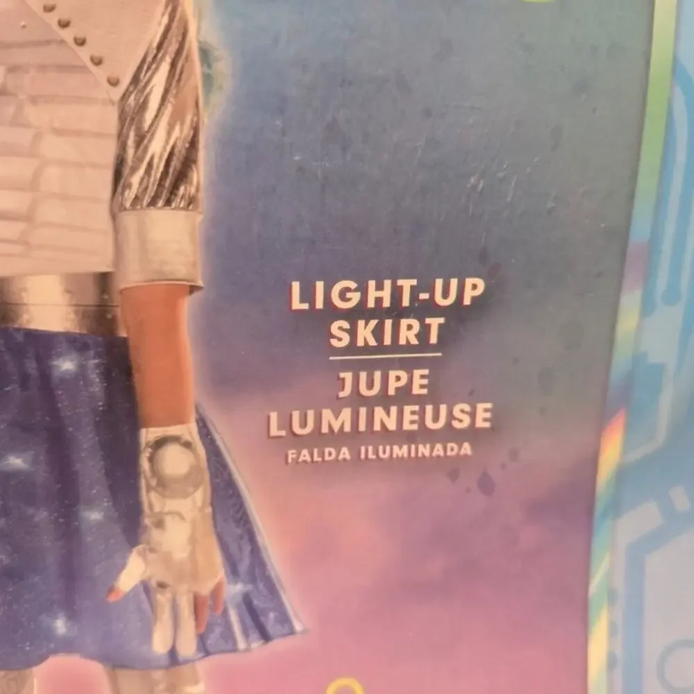 Disney Zombies 3 Addison Light-Up Skirt Child Costume Large 12-14 NWT